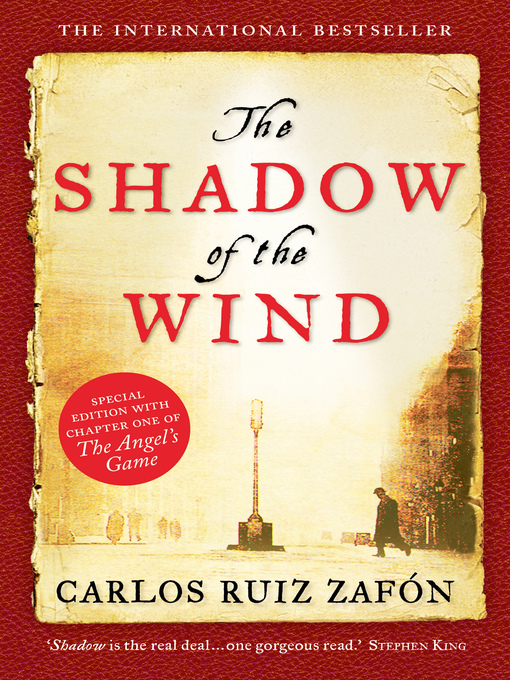 Title details for The Shadow of the Wind by Carlos Ruiz Zafon - Wait list